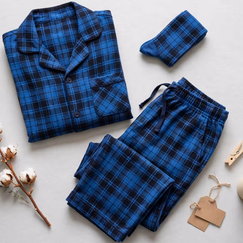 Flannel Pajama Set